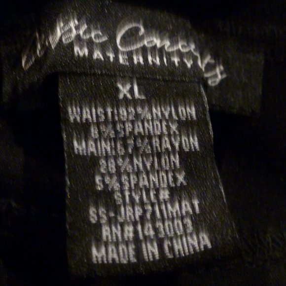 Classic Concepts Maternity Soft Comfortable Skinny  Ponte Pants   XL - Picture 8 of 15